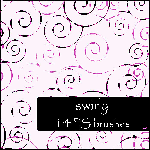 swirly brushes